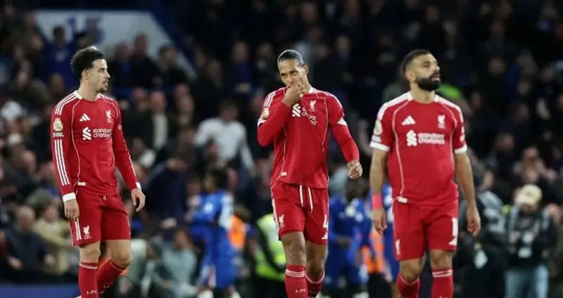 Liverpool đang trải qua chuỗi 3 trận thua liên tiếp trên các đấu trường
